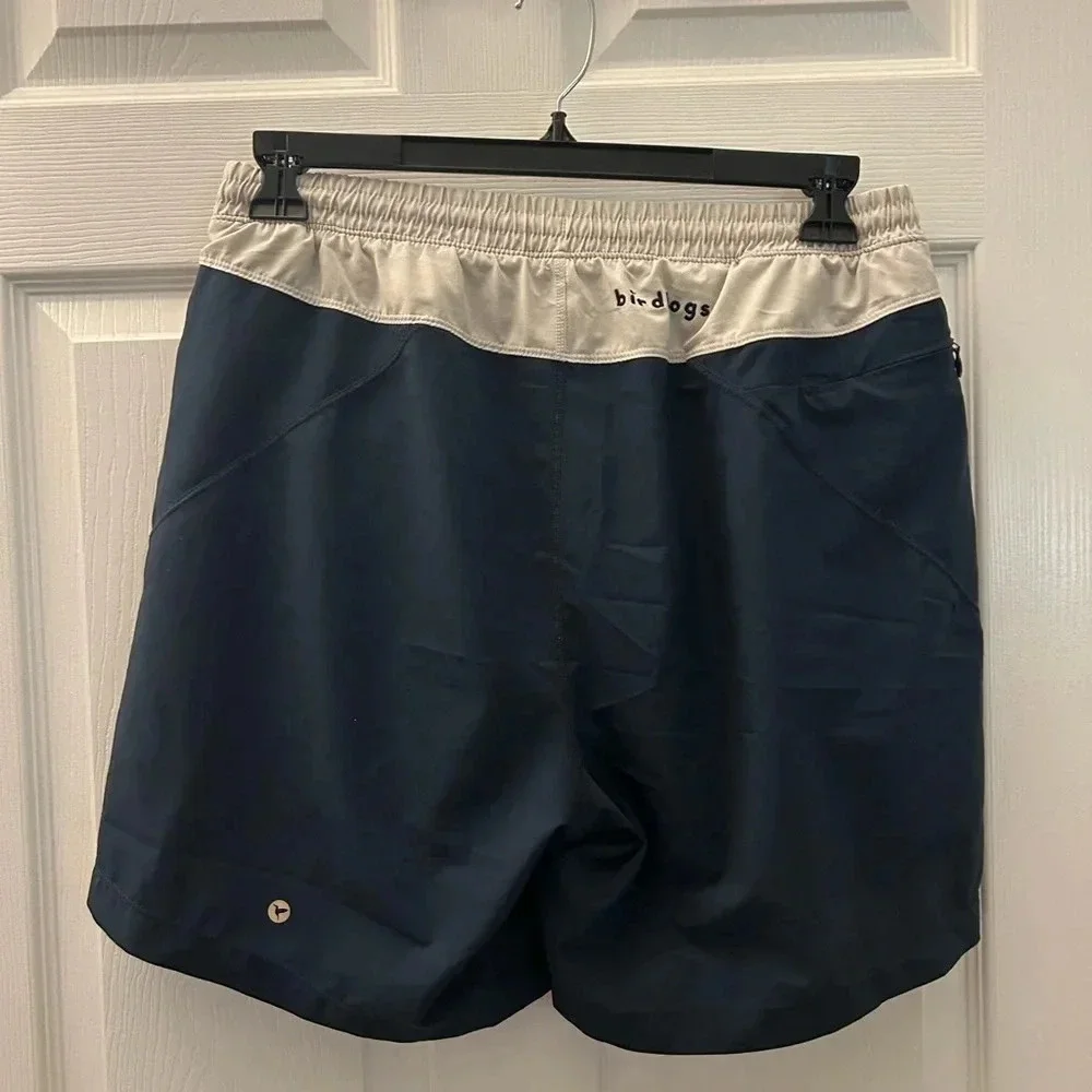 Birddogs Boom For Your Boomstick Navy White 7.5in XL Shorts